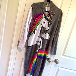 Justice Unicorn Pajama Onesie Preteen Girls